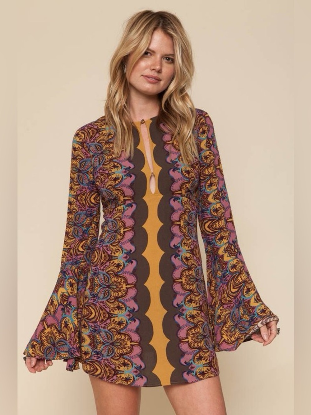 Free People Ossie Vibes‎ Retro Tunic